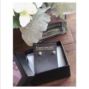 Francesca’s mood stone earrings